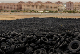 90 000 tonnes de pneus abandonnés attendent un déchiqueteur près de Madrid !