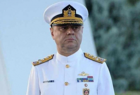 Commandant des forces navales de Turquie est arrivé en Azerbaïdjan