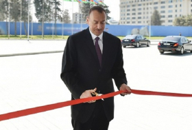Le président azerbaïdjanais participe à la cérémonie inaugurale