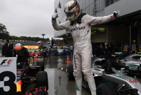 F1 : Hamilton gagne au Brésil et revient à 12 points de Rosberg