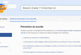 Facebook étend au monde entier son outil de prévention des suicides