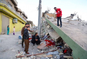 Les terribles images du séisme meurtrier aux confins de l'Iran et de l'Irak