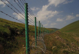 L`armée turque à la frontière avec l`Arménie