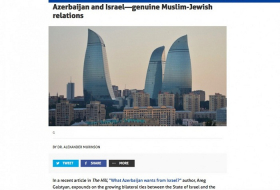 Le journal «The Hill» publie un article sur les relations azerbaïdjano-israéliennes