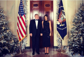 Voici la photo officielle de Donald et Melania Trump pour Noël