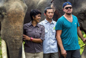 DiCaprio dans la jungle pour soutenir des défenseurs de la nature