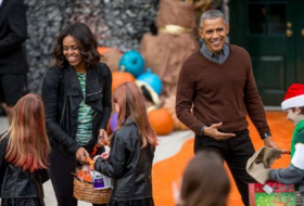 Les Obama fêtent Halloween à la Maison Blanche