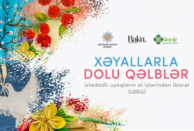 Des travaux manuels des enfants seront exposés au Centre Heydar Aliyev