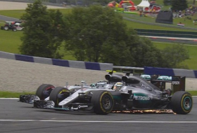 F1: Lewis Hamilton éjecte Rosberg du triplé au GP d`Autriche