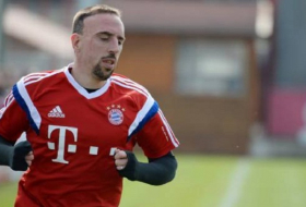 Franck Ribéry contraint d`écourter son entraînement