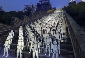Quand Star Wars envahit la muraille de Chine