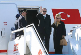 Erdogan en Azerbaïdjan pour une visite de deux jours