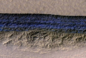 Glace en abondance près de la surface de Mars